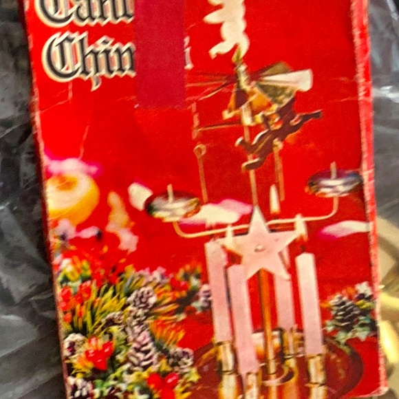 👼 Vintage Angel & Party Candle Chimes Birthday Candle Gold Tone NOS Target 🎯 - Picture 2 of 16